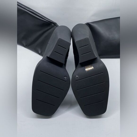 Gia Borghini  Texan Leather Platform Knee-High Boots size 37 - Picture 12 of 13